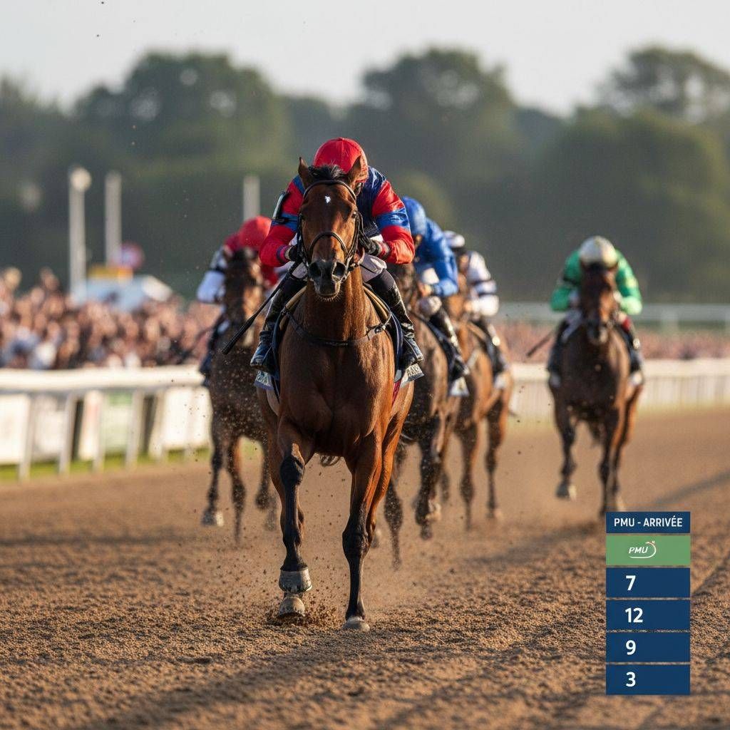 Résultats PMU du jour – Arrivée et rapport Tiercé, Quarté, Quinté+